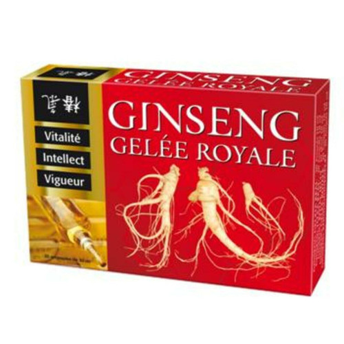 NUTRIEXPERT - Ginseng Gelee Royale "Pour Se Fortifier" - 20 ampoules - Complement alimentaire beaute