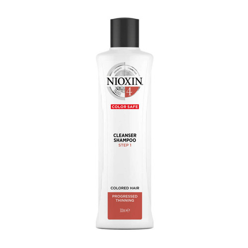 Nioxin - Shampooing densifiant System 4 - Cheveux très fins colorés - Shampoing cheveux fins homme