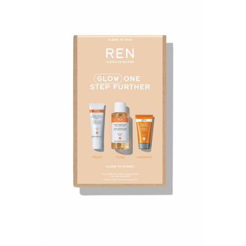 Ren - Coffret Kit Illuminateur Glow One Step Further - Coffret cadeau visage corps